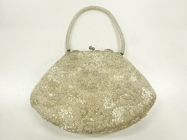 JAPANESE KIMONO / ANTIQUE BAG / BEADS